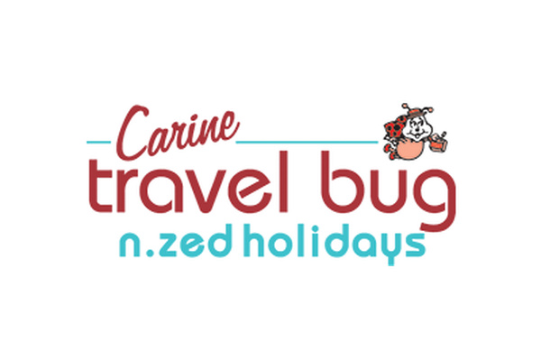 Carine Travel Bug / n.zed holidays logo