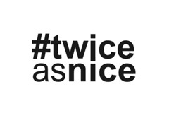 #twiceasnice Recruiting logo